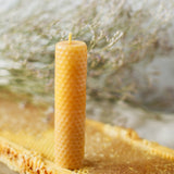 Pure Beeswax Hand Dipped Rolled Candles