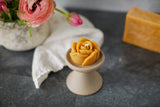 Pure Beeswax Rose Candles