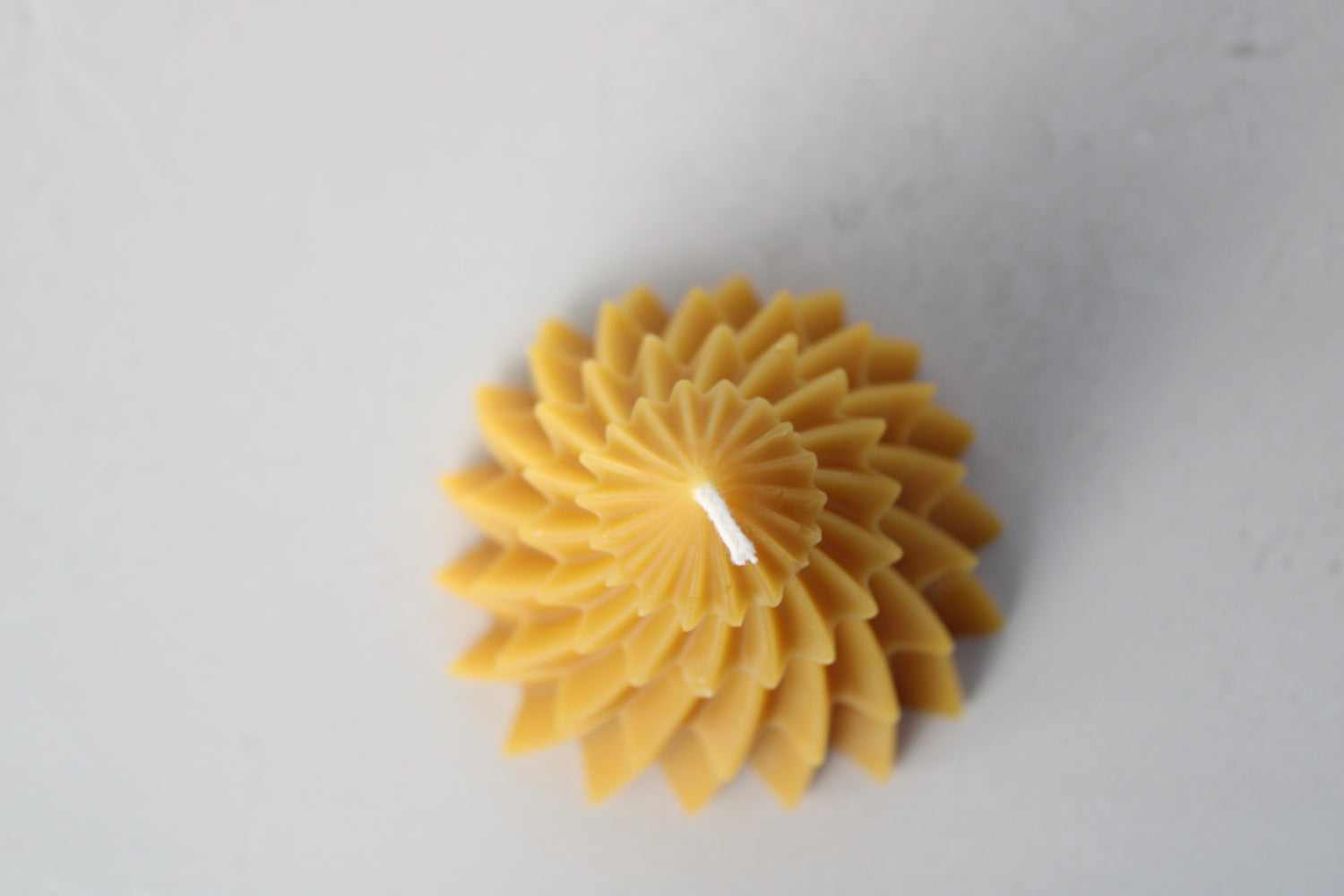 Pure Beeswax Swirled Tree Candles