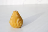 Pear Shaped Pure Beeswax Candle