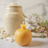 Pomegranate Pure Beeswax Candle