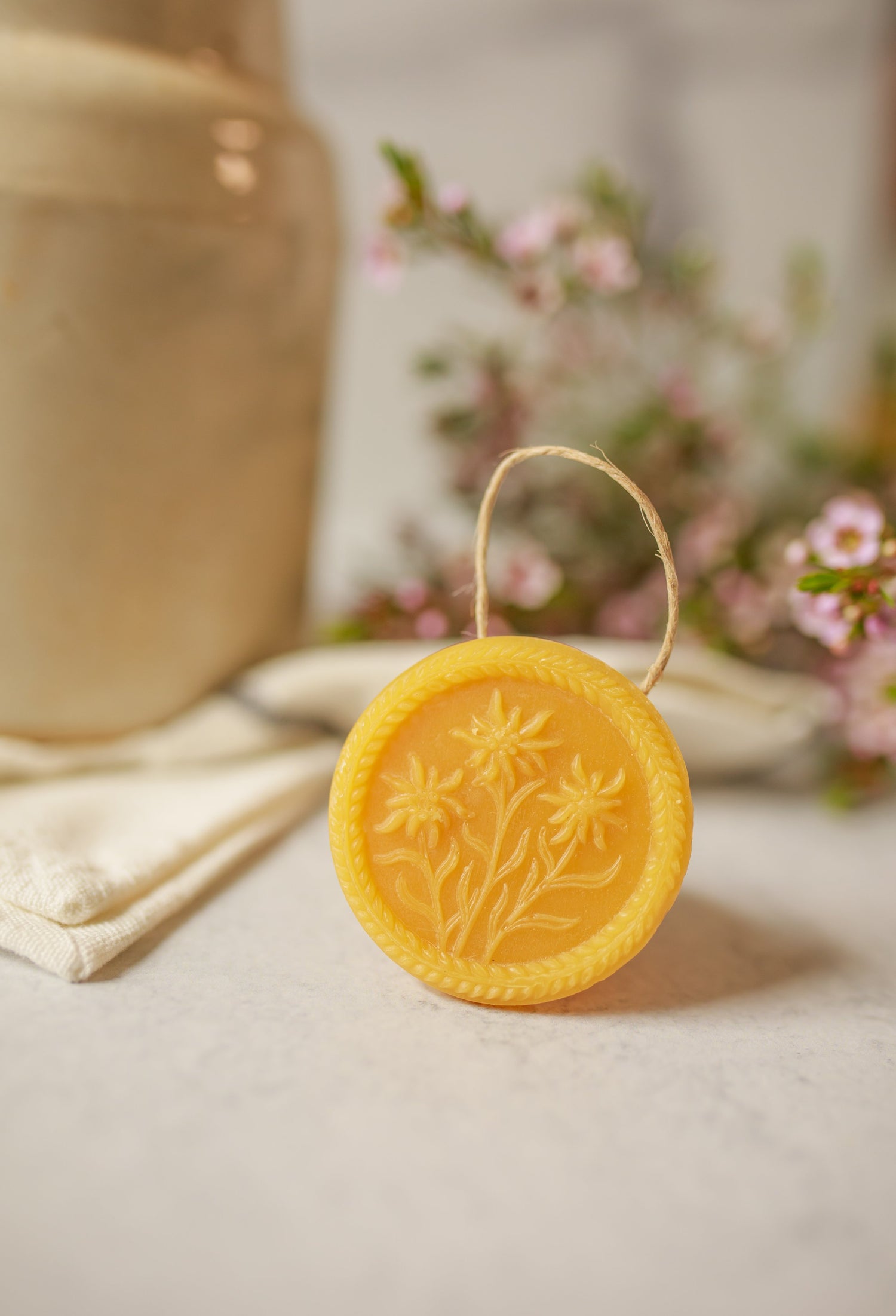 Wildflower Beeswax Ornaments