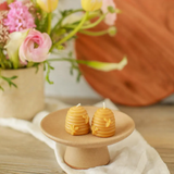 Pure Beeswax Mini Skep Candles